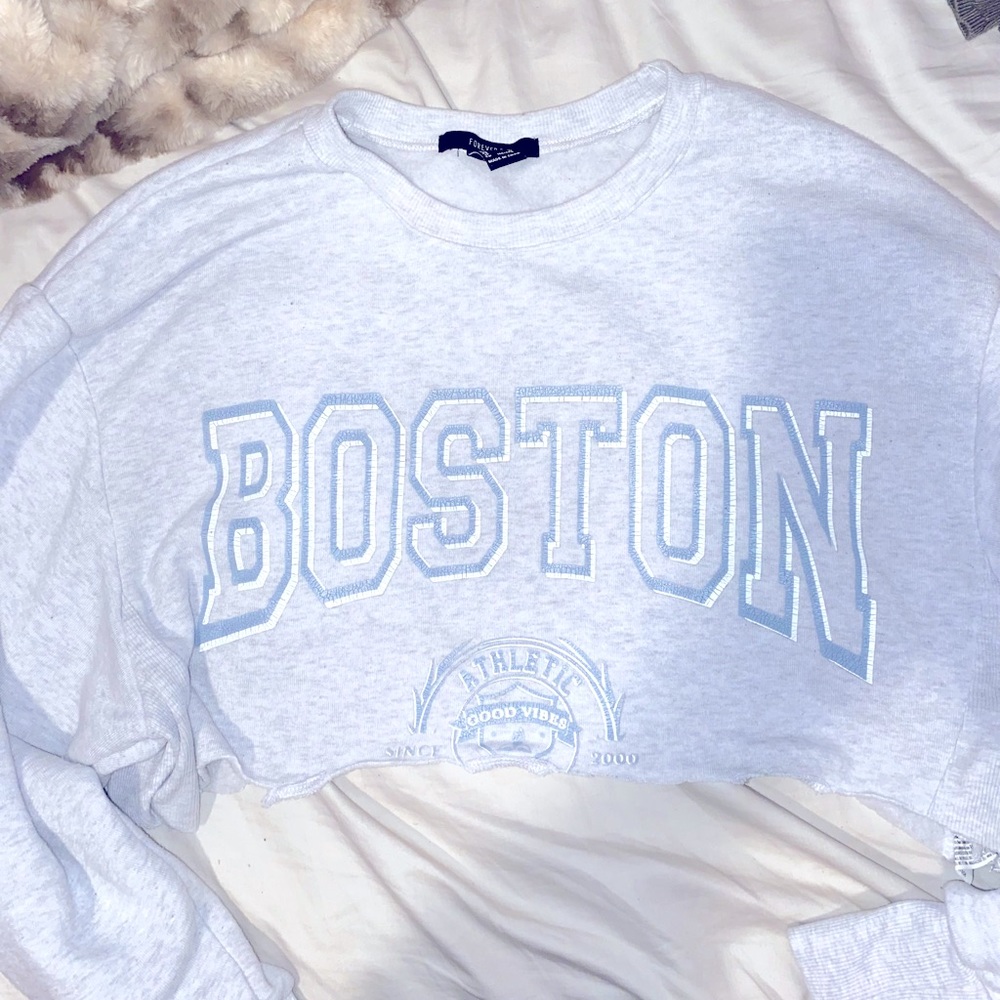 Cropped sweater